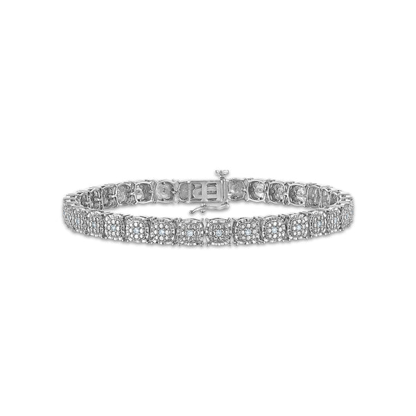 EcoLove 1/4 CTW Lab Grown Diamond Bracelet in Sterling Silver