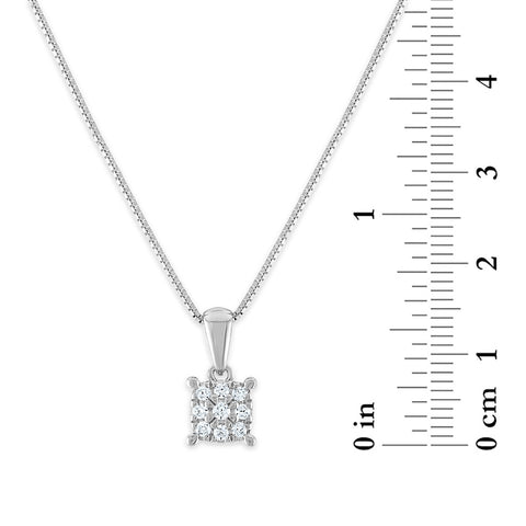 .925 Sterling Silver 1/2 Cttw Lab Grown Diamond Double Row Hoop Earring (F-G Color, Vs2-Si1 Clarity) main image 0