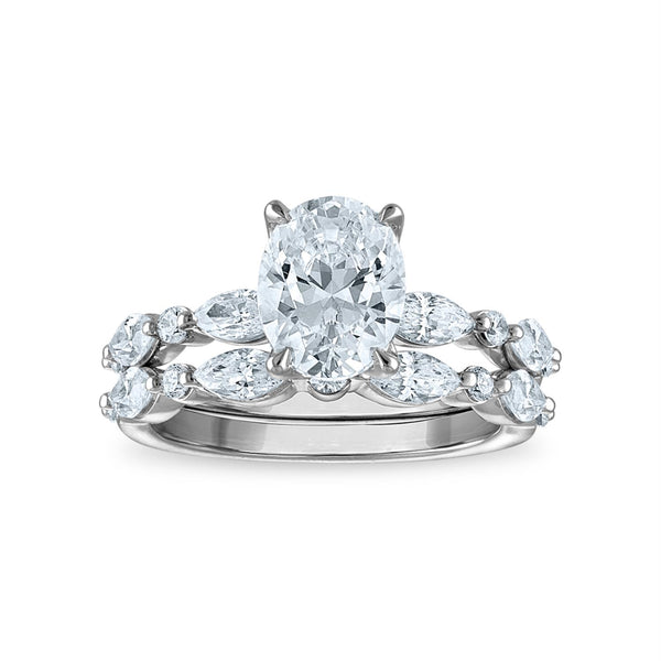 Signature EcoLove Diamond Dreams 2-3/4 CTW Lab Grown Diamond Bridal Set in 14KT Gold