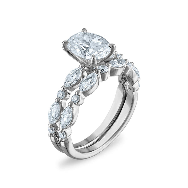 Signature EcoLove Diamond Dreams 2-3/4 CTW Lab Grown Diamond Bridal Set in 14KT Gold