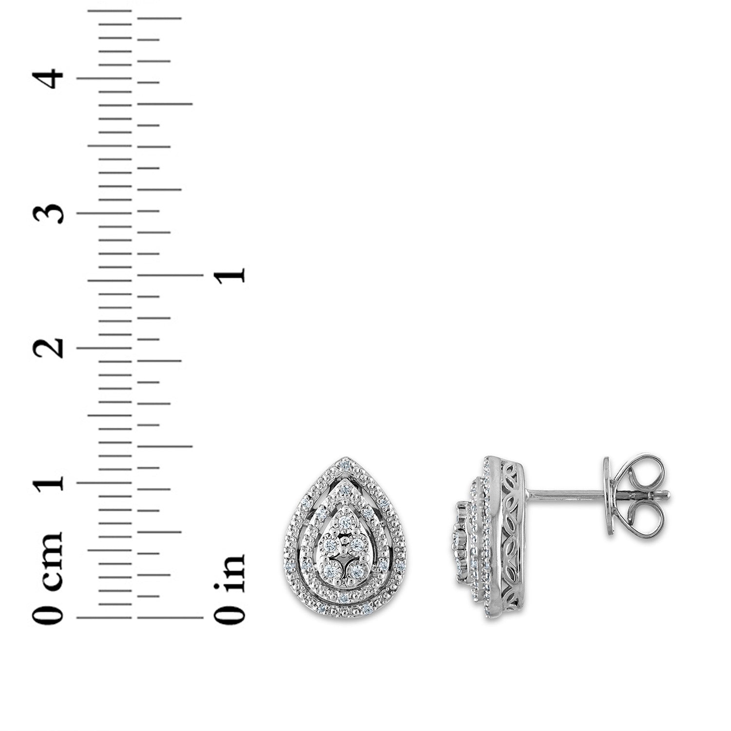 1/3 CTW Natural Diamond Box Set in Sterling Silver – Daniels Jewelers