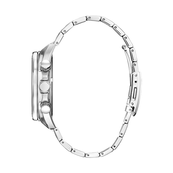 Citizen 45MM Blue Round Dial Stainless Steel Watch Band. CA4288-86L