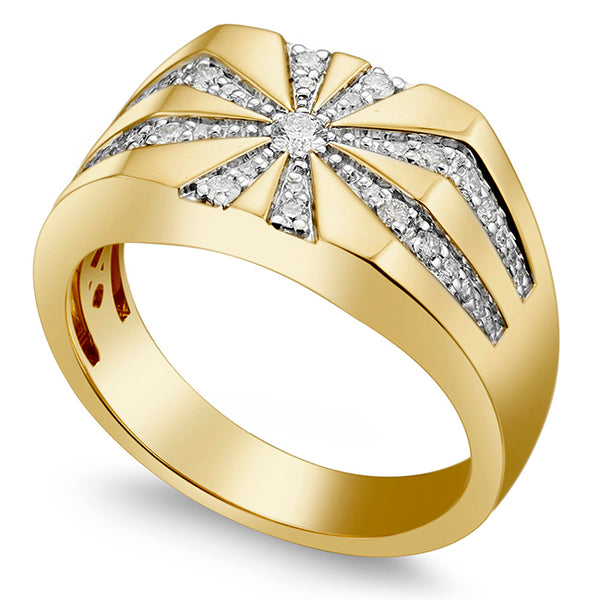 3/8 CTW Diamond Ring in 10KT Yellow Gold