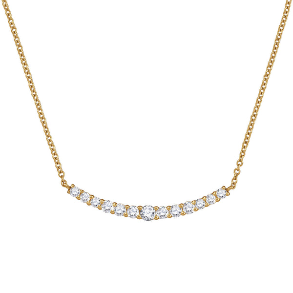 Signature EcoLove 1/2 CTW Lab Grown Diamond 18" Necklace in 14KT Yellow Gold
