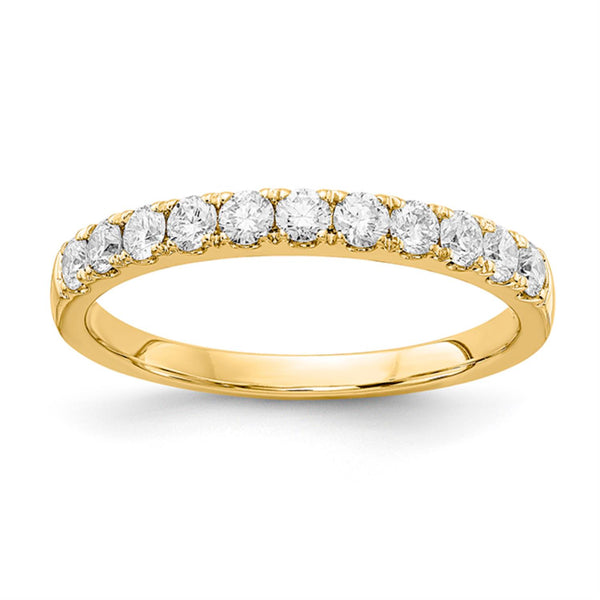 Signature EcoLove 1/2 CTW Lab Grown Diamond Wedding Ring in 14KT Yellow Gold