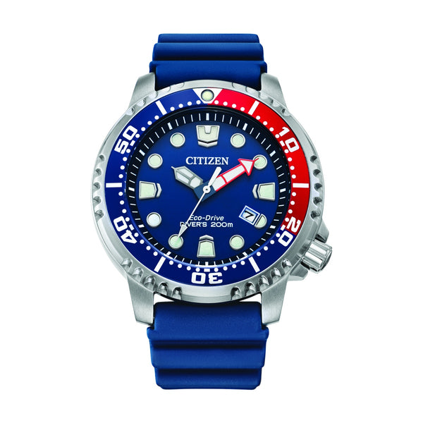 Citizen 42MM Promaster Dive Watch with Blue Strap; BN0168-06L