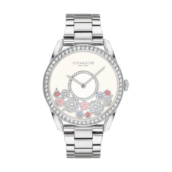 Coach Preston 36MM Crystal Flower Accent Watch; 14503775