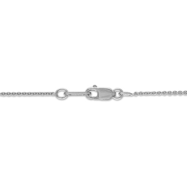 1/5 CTW Natural Diamond 18-inch Mom Pendant in Sterling Silver