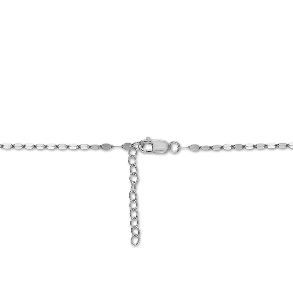 White Diamond Fashion Necklace in 10KT Gold