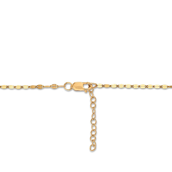 White Diamond Fashion Necklace in 10KT Gold