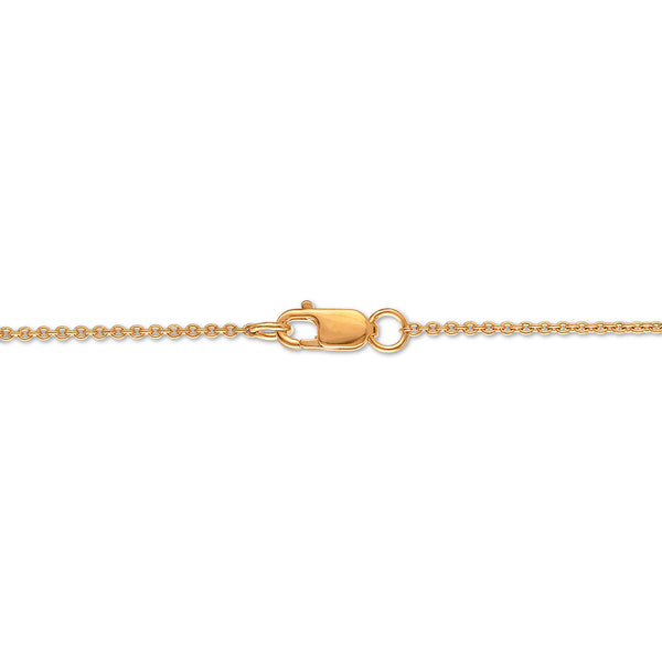 Diamond Accent Crab Necklace in Gold Plated Sterling Silver