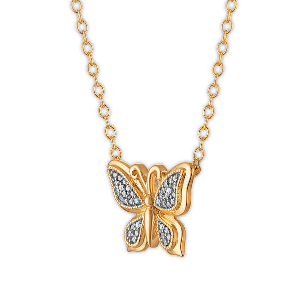 White Diamond Fashion Necklace in 925 Silver