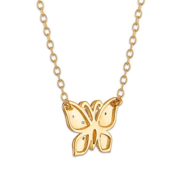 White Diamond Fashion Necklace in 925 Silver