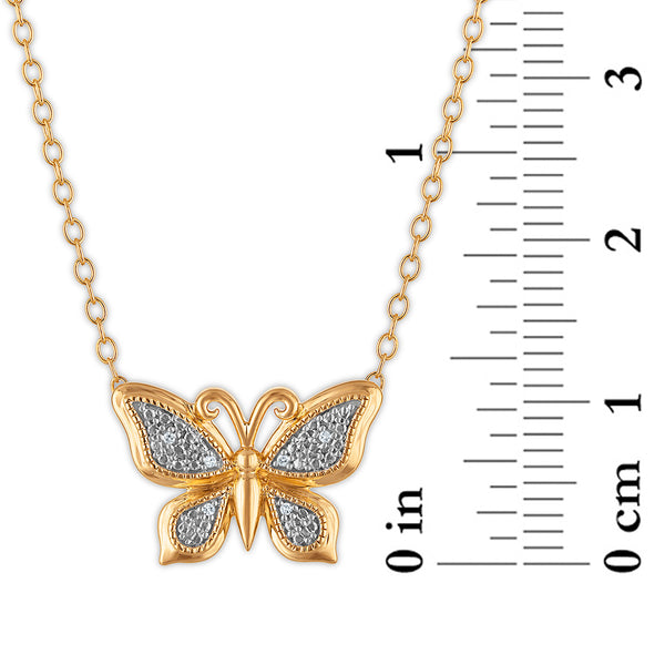 White Diamond Fashion Necklace in 925 Silver