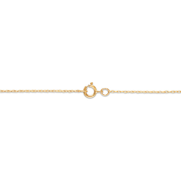 1/5 CTW Natural Diamond Tree of Life 18-inch Pendant in 10KT Yellow Gold