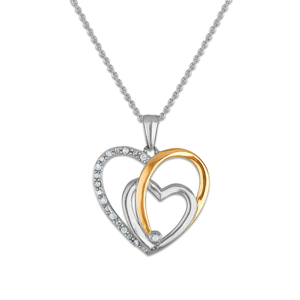 Daniels 1/10 CTW Diamond Heart Pendant Gift w/Purchase