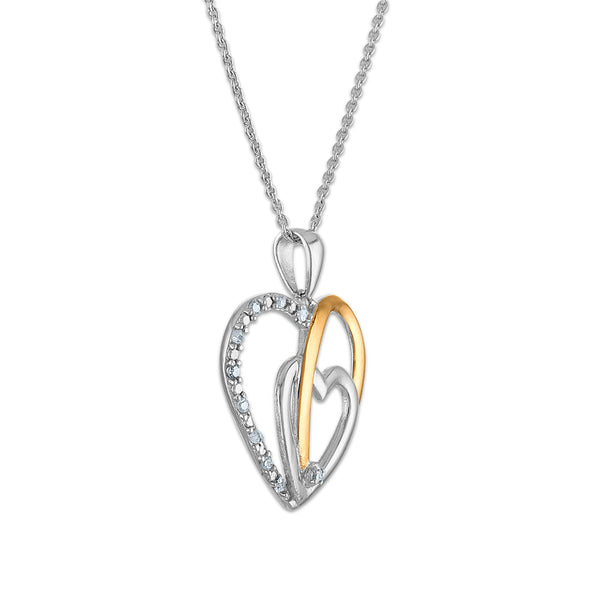 Daniels 1/10 CTW Diamond Heart Pendant Gift w/Purchase