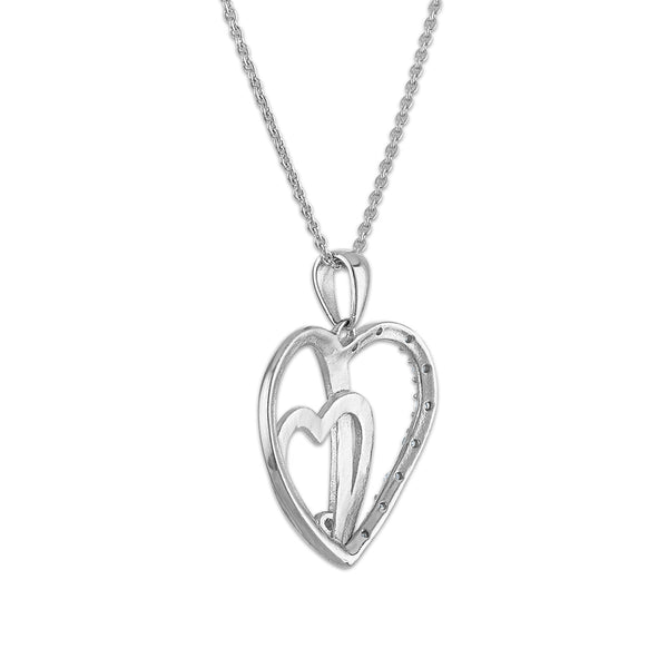 Daniels 1/10 CTW Diamond Heart Pendant Gift w/Purchase