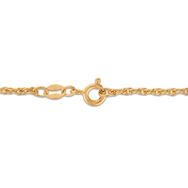 Natural Diamond Accent 22-inch Lion Head Pendant in Gold Plated Sterling Silver