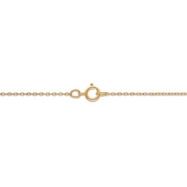 1/10 CTW Natural Diamond Heart 18-inch Pendant in Gold Plated Sterling Silver