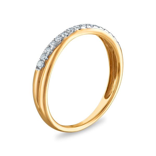 1/2 CTW Natural Diamond Cluster Bridal Set Ring in 10KT Yellow Gold