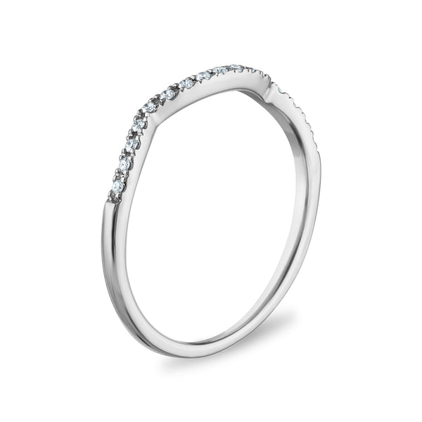1/2 CTW Natural Diamond Halo Bridal Set in 10KT White Gold