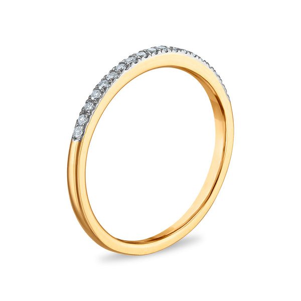 1/5 CTW Natural Diamond  Illusion Bridal Set in 10KT Gold