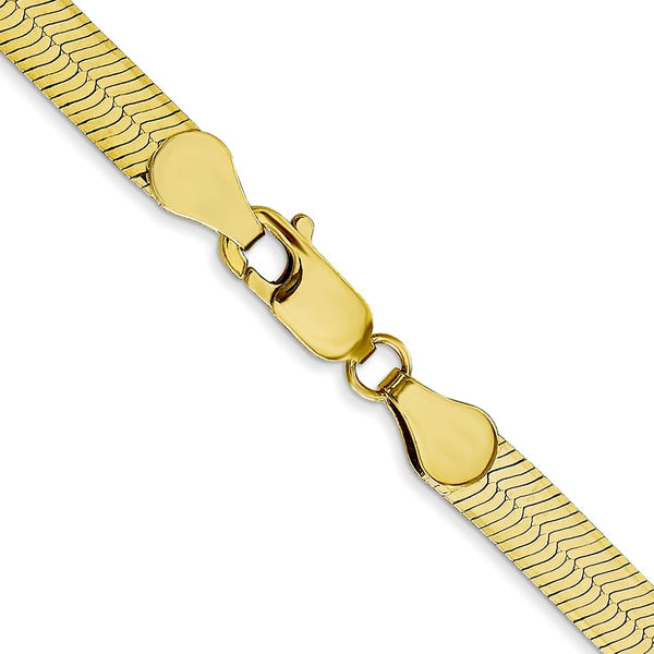 10KT Yellow Gold 20-inch 5MM Herringbone Chain