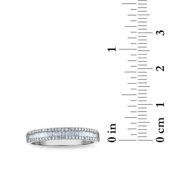 1/4 CTW Natural Diamond Fashion Ring in 10KT White Gold