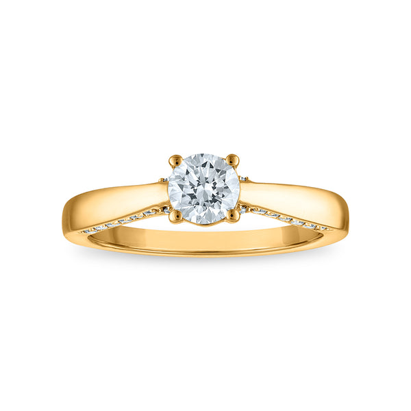 EcoLove 3/4 CTW Lab Grown Diamond Engagement Ring in 14KT Gold