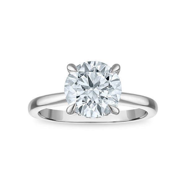 EcoLove 2-3/8 CTW Lab Grown Diamond Solitaire Ring in 14KT White Gold