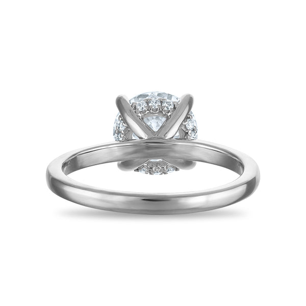 EcoLove 2-3/8 CTW Lab Grown Diamond Solitaire Ring in 14KT White Gold