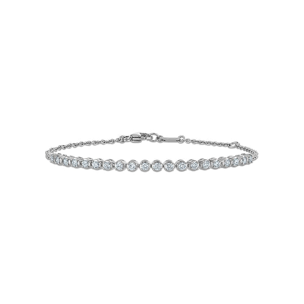EcoLove 1/2 CTW Lab Grown Diamond Bracelet in Sterling Silver