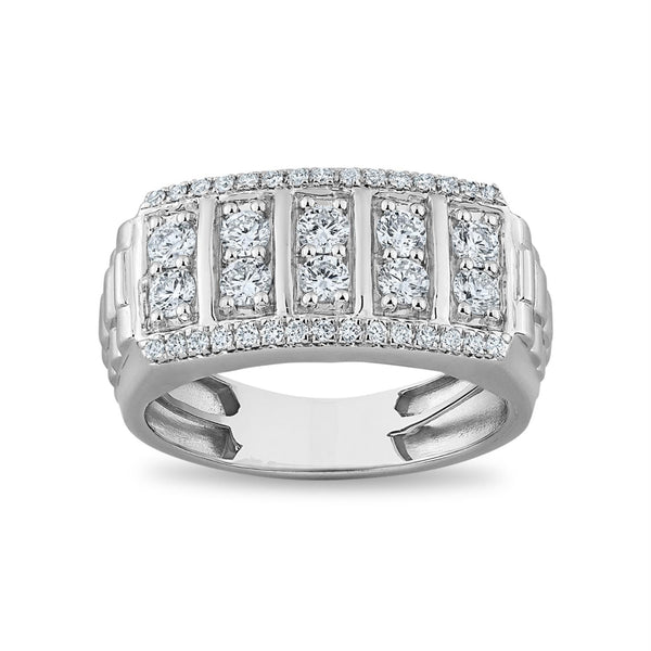 EcoLove 1 CTW Lab Grown Diamond Ring in Sterling Silver