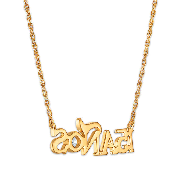 EcoLove 1/10 Lab Grown Diamond 18-inch Quinceanera Necklace in 10KT Gold
