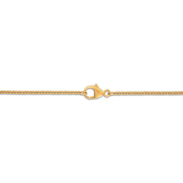 White Diamond Necklace in 925 Silver