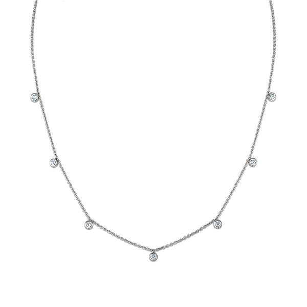 EcoLove 1/3 CTW Lab Grown Diamond 18-inch Necklace in Sterling Silver