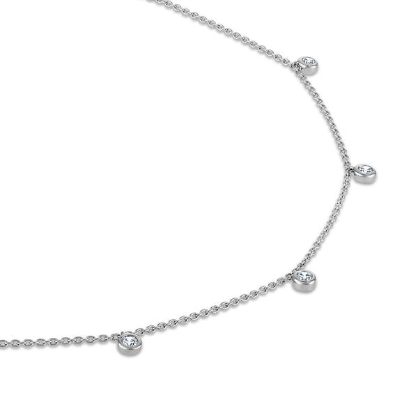 EcoLove 1/3 CTW Lab Grown Diamond 18-inch Necklace in Sterling Silver