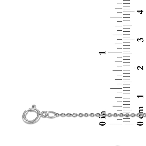 EcoLove 1/3 CTW Lab Grown Diamond 18-inch Necklace in Sterling Silver