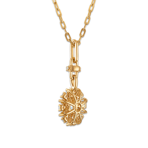 EcoLove 1/2 CTW Lab Grown Diamond 18-inch Pendant in 10KT Yellow Gold