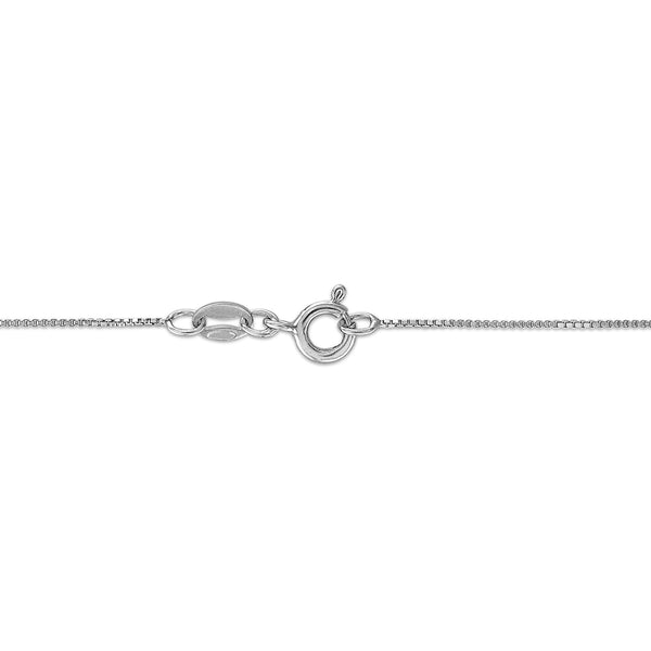 White Diamond Fashion Pendant in 925 Silver