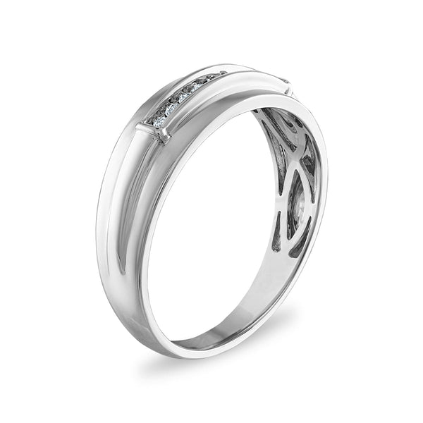 EcoLove 1/2 CTW Lab Grown Diamond Cluster Wedding Trio Set in 10KT White Gold