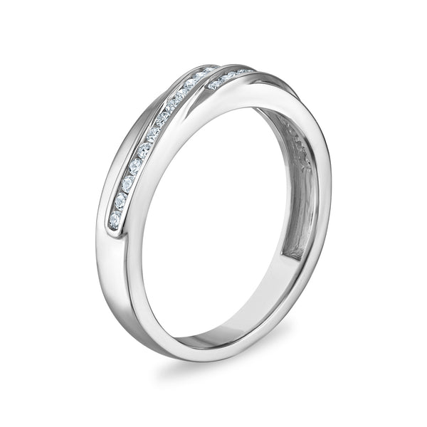EcoLove 2 CTW Lab Grown Diamond Wedding Trio Set in 10KT White Gold