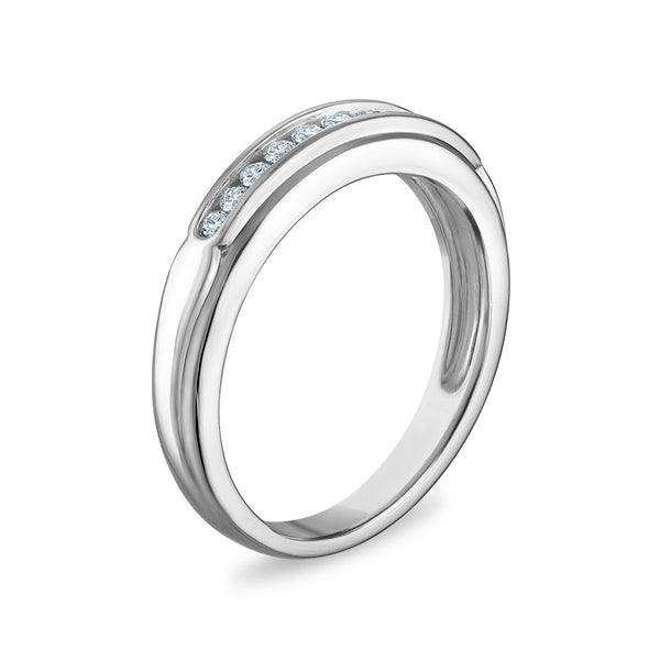 EcoLove 1-1/2 CTW Lab Grown Diamond Wedding Trio Set in 10KT White Gold