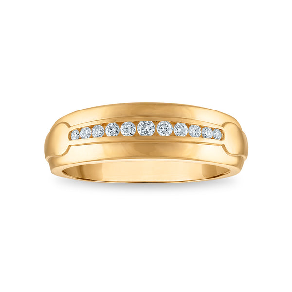 EcoLove 1-1/2 CTW Lab Grown Diamond Wedding Trio Set in 10KT Yellow Gold