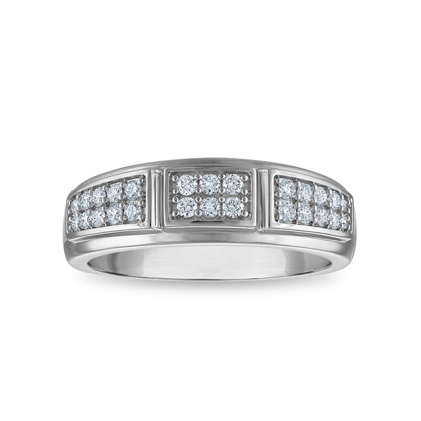 EcoLove 1-3/4 CTW Lab Grown Diamond Wedding Trio Set in 10KT White Gold