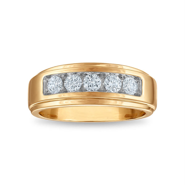 EcoLove 3/4 CTW Lab Grown Diamond Wedding Ring in 10KT Yellow Gold