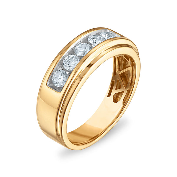 EcoLove 3/4 CTW Lab Grown Diamond Wedding Ring in 10KT Yellow Gold