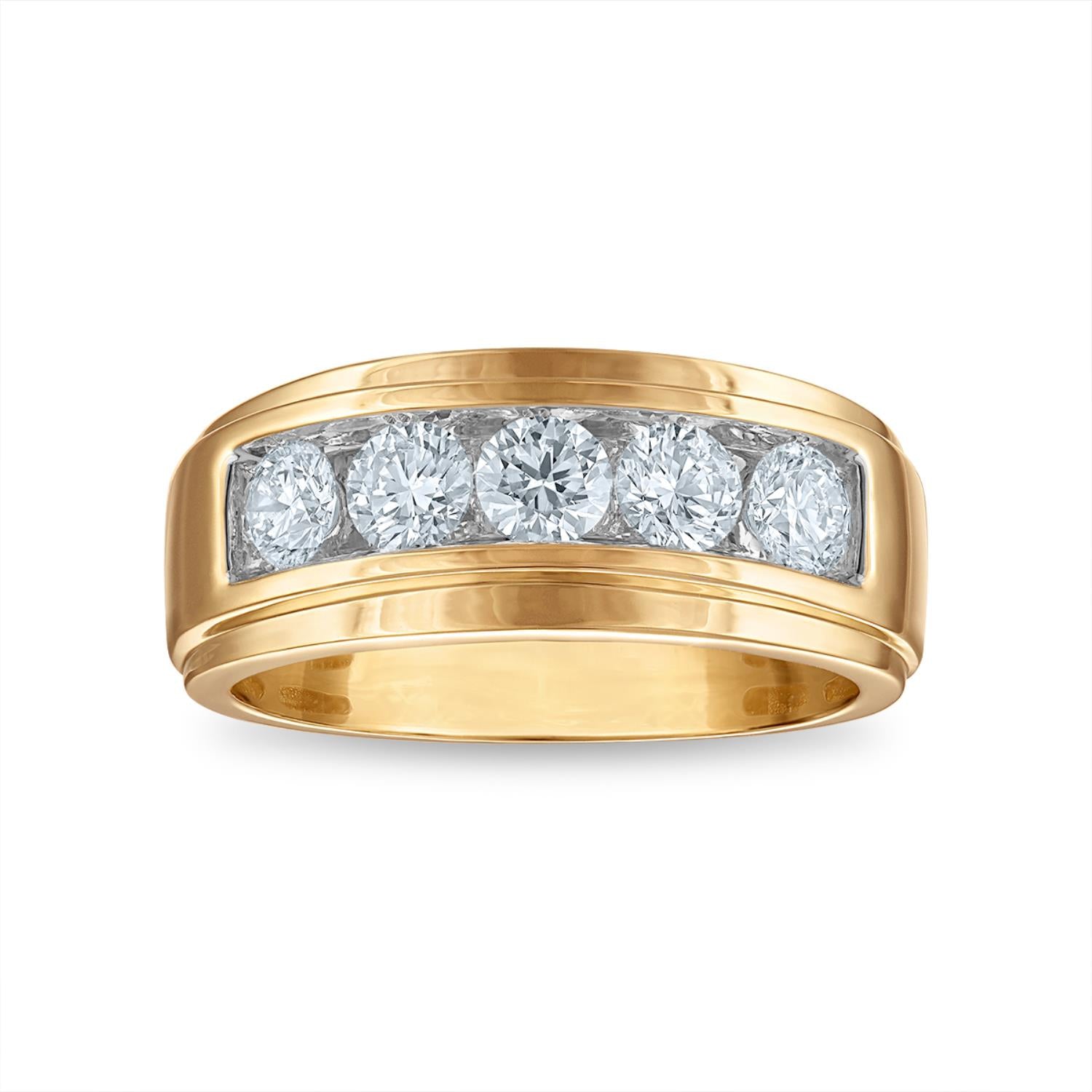 EcoLove 1-1/2 CTW Lab Grown Diamond Wedding Ring in 10KT Yellow Gold