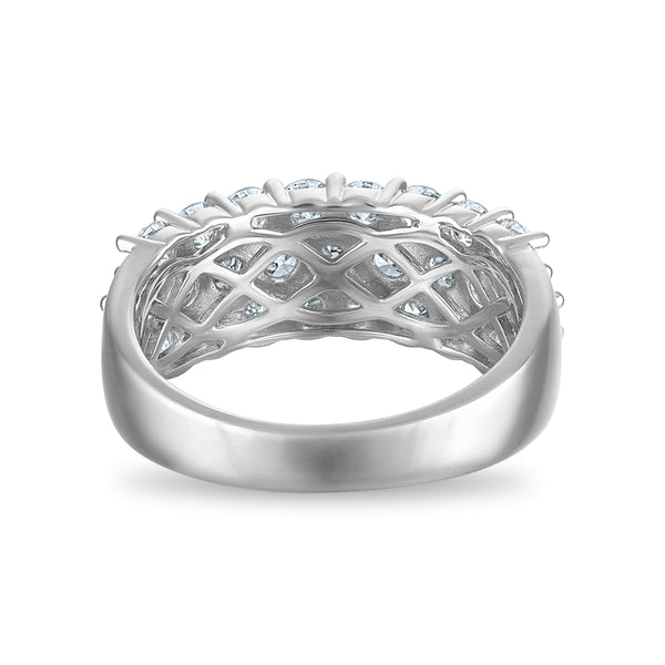EcoLove 2 CTW Lab Grown Diamond Band in Sterling Silver